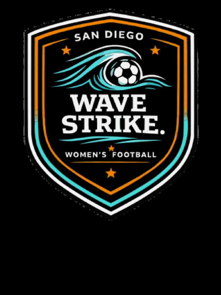 San Diego Women’s Football – Wave Strike Badge by PINK FREE