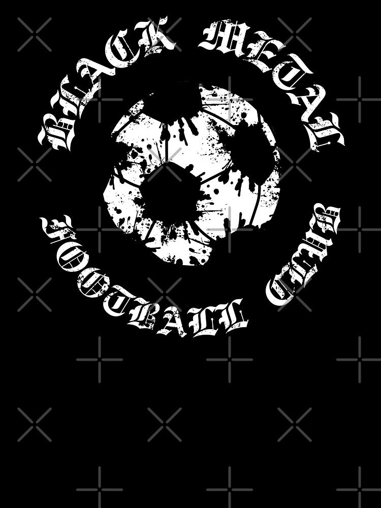 Norwegian Black Metal Football Club Gothic Corpse Paint by Aetherix Studio