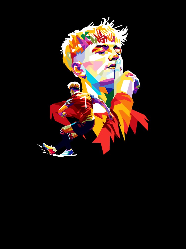 Alejandro Garnacho Pop Art by Hailieiller