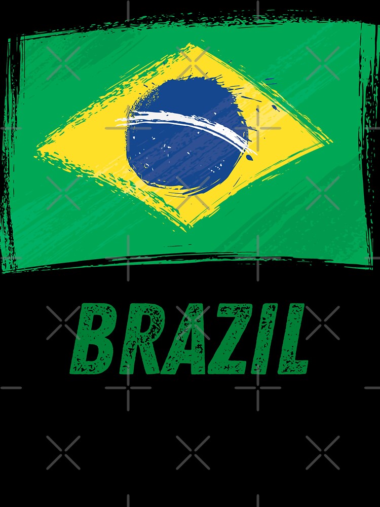 Brazilian Distressed Flag by OlympicsMerch