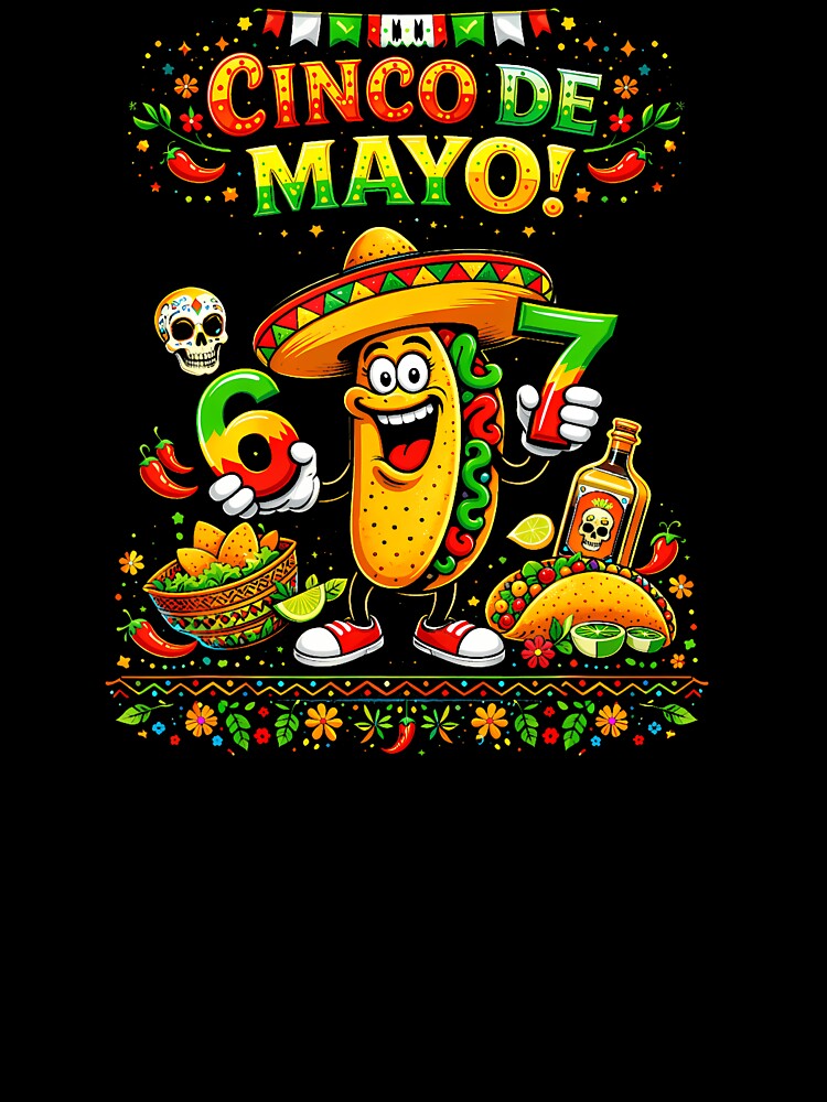 6 7 Meme Taco Cinco De Mayo Food Dab by irifine
