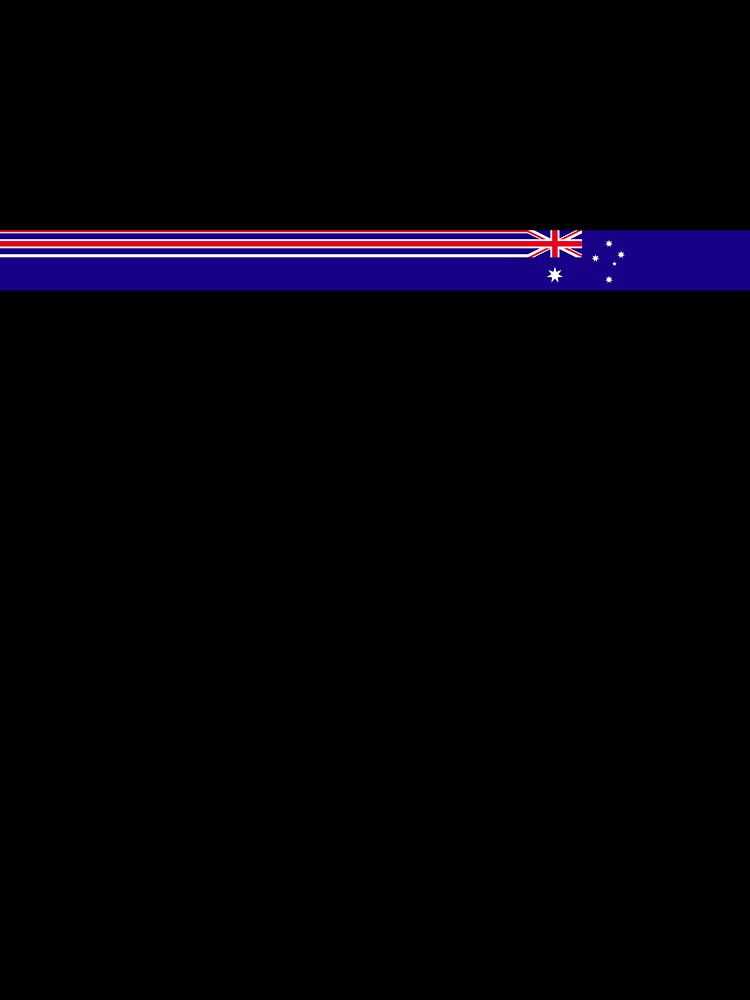 Australia Flag Strip by AlanDellSaint