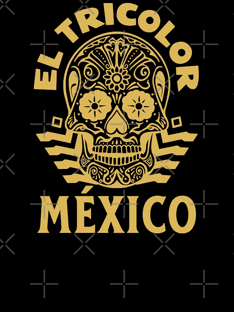 Mexico skull animated gold by VRedBaller