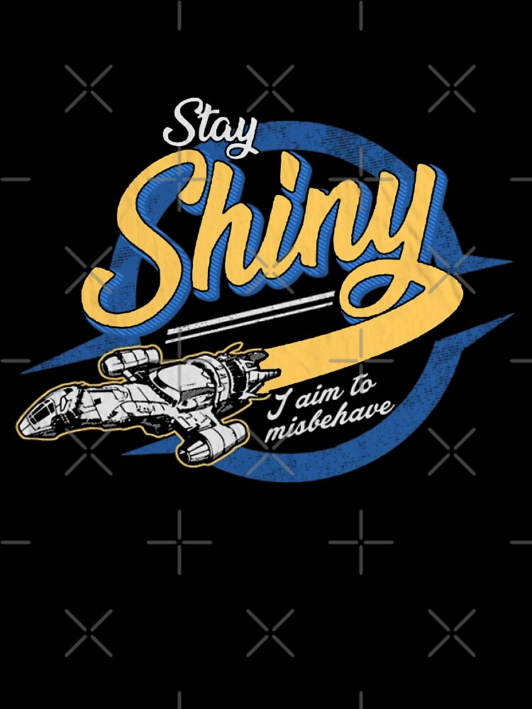 Stay Shiny Firefly Retro by sparkerzed