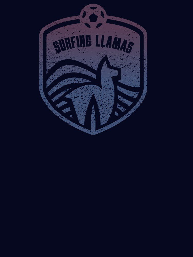 Surfing Llamas Grunge by jorggge17