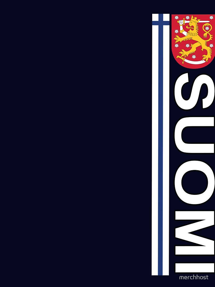 Suomi Sport Team Jersey Deluxe Style by merchhost