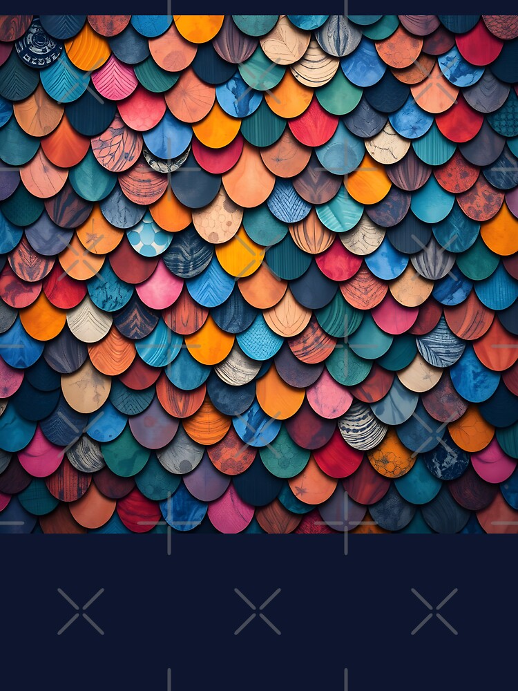 Fish Scales 1 by HebaRK Studio