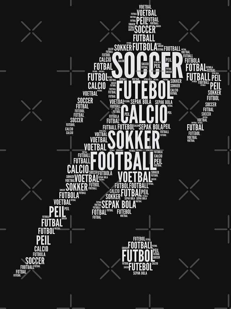Soccer Typography by goodspy