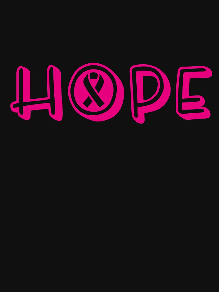 Hope Breast Cancer Awareness T-Shirt by AllStarMerch