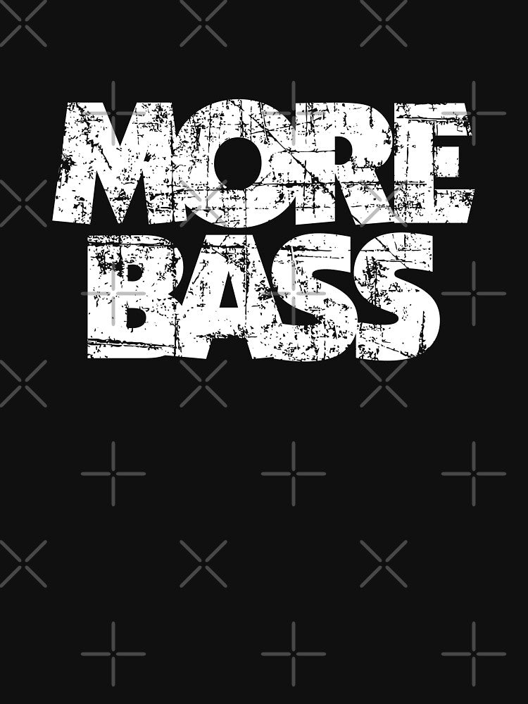 MORE BASS Vintage White by theshirtshops