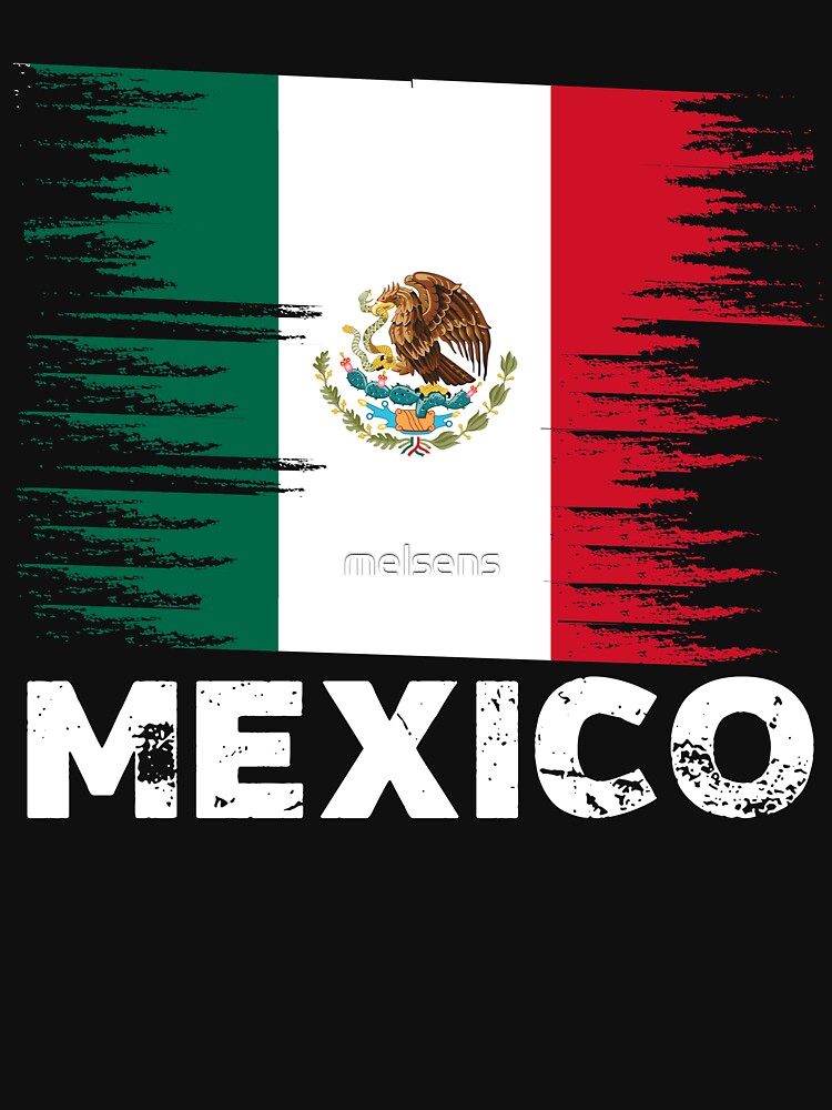 Mexico - Mexican Flag Art | Sports Soccer Football Gift by melsens