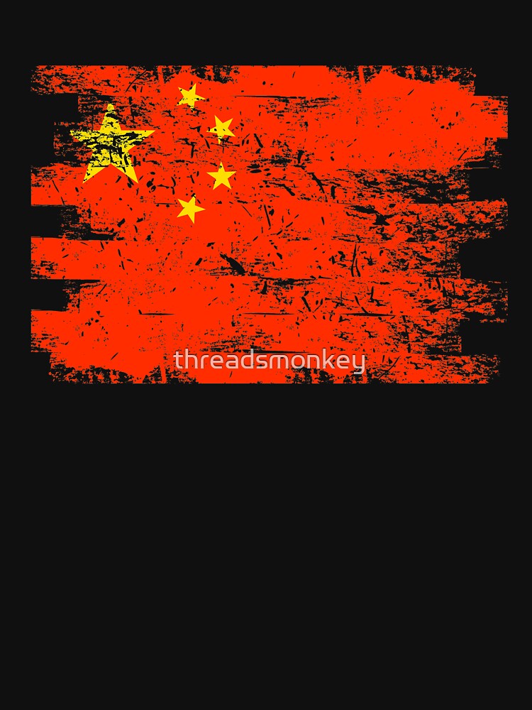 China Shirt Gift Country Flag Patriotic Travel Asia Light by threadsmonkey