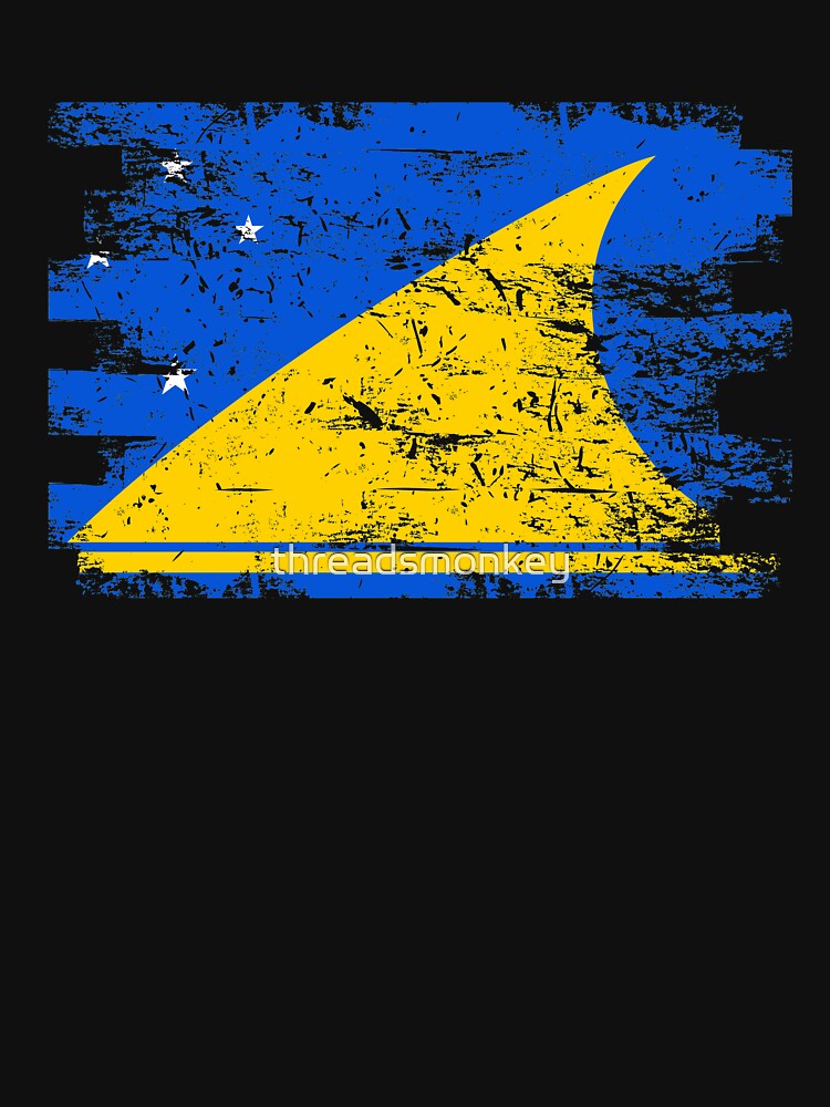 Tokelau Shirt Gift Country Flag Patriotic Travel Oceania Light by threadsmonkey