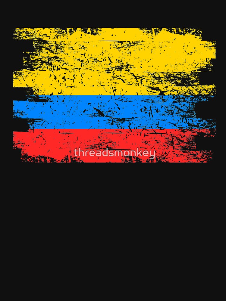 Colombia Flag Gift Country Patriotic Travel Shirt Americas Light by threadsmonkey