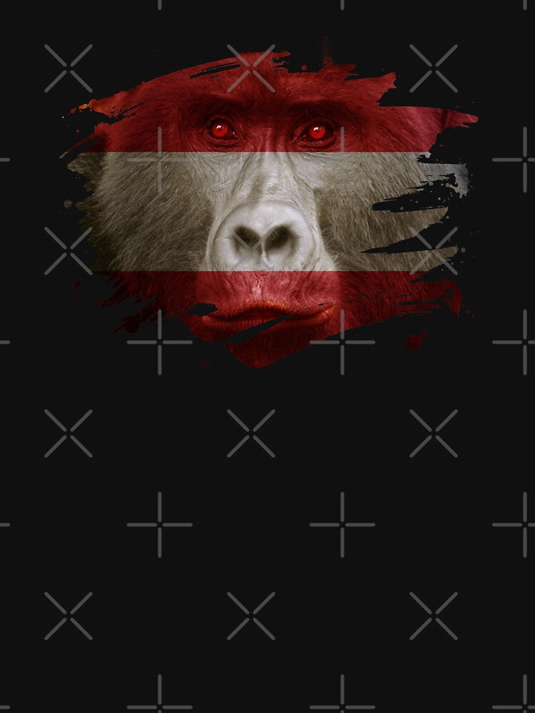 Austria Gorilla Flag by ockshirts