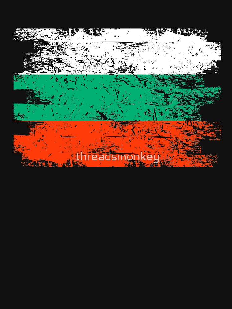 Bulgaria Gift Country Flag Patriotic Travel Shirt Europe Light by threadsmonkey