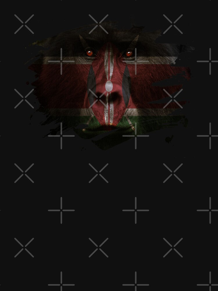 Kenya Gorilla Flag by ockshirts