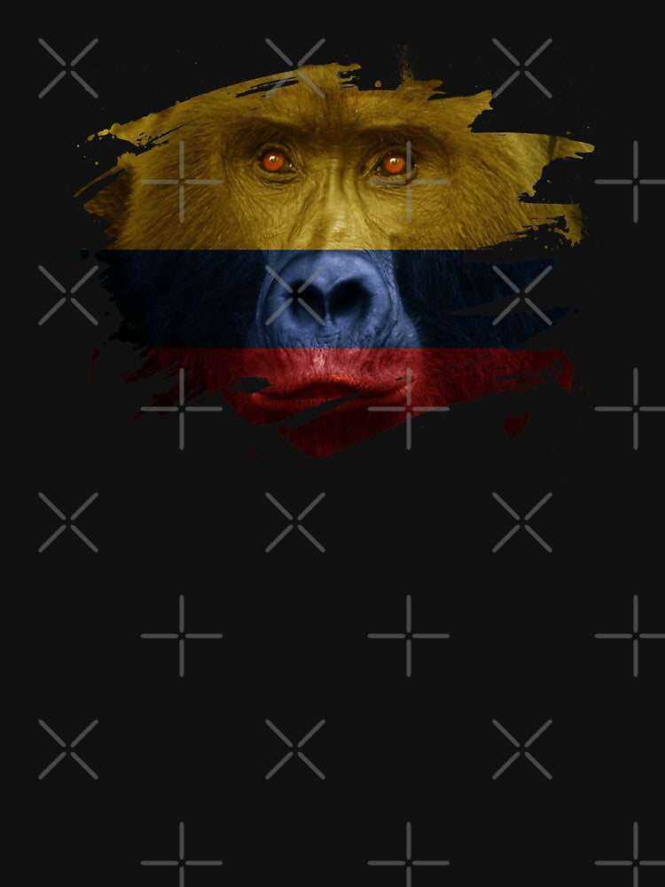 Colombia Gorilla Flag by ockshirts