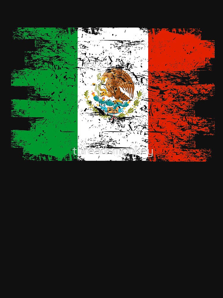 Mexico Flag Gift Country Patriotic Travel Shirt Americas Light by threadsmonkey
