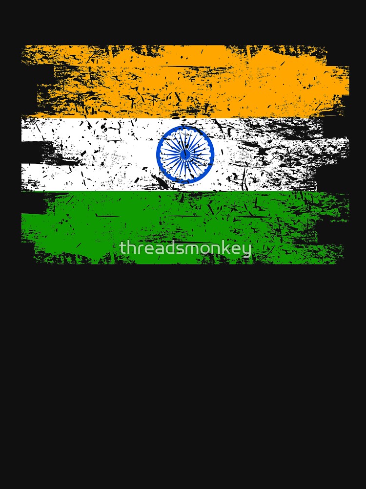India Shirt Gift Country Flag Patriotic Travel Asia Light by threadsmonkey