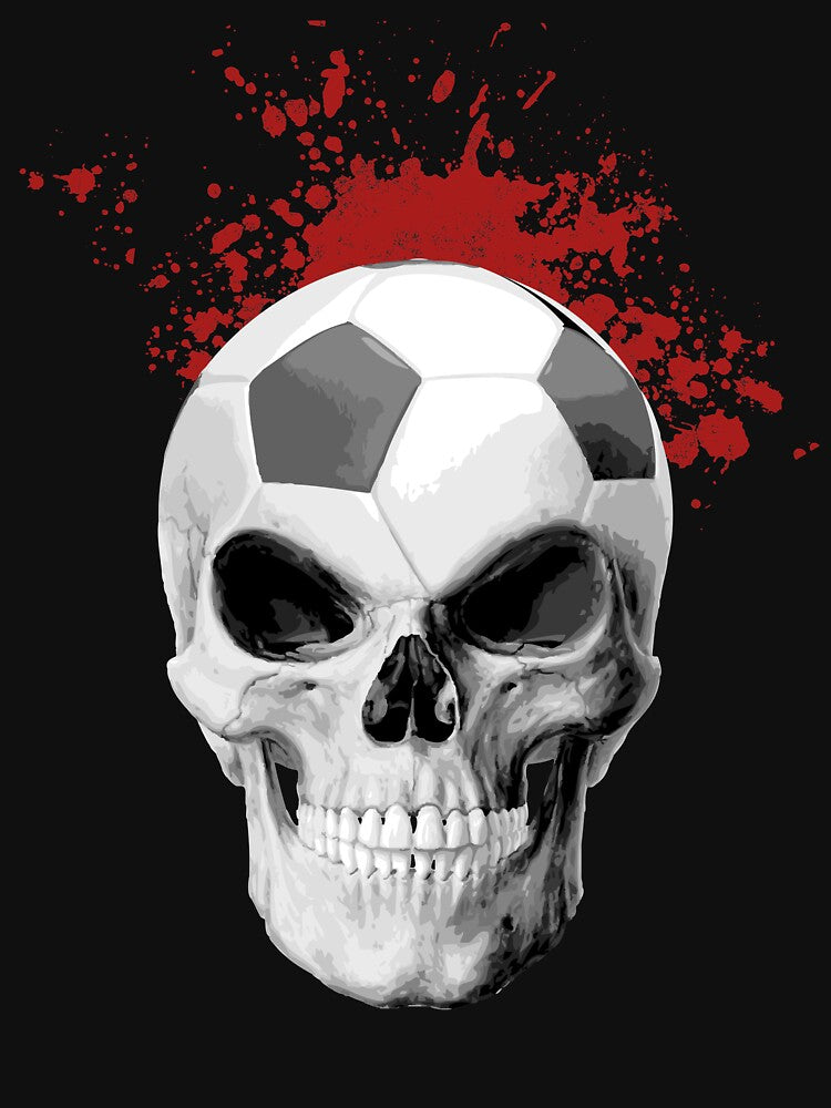 soccer skull by drizzd