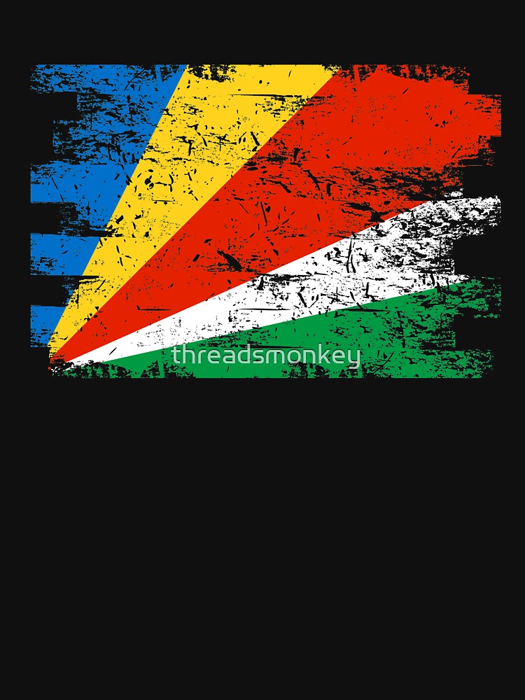 Seychelles Shirt Gift Country Flag Patriotic Travel Africa Light by threadsmonkey