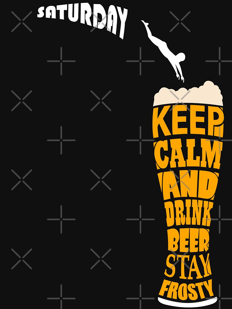 Keep Calm and Drink Beer by BonGanze by BonGanzeIndia