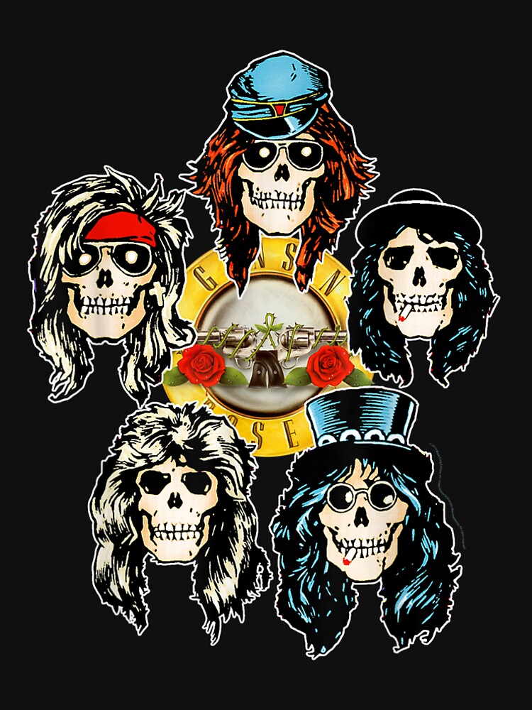 Guns Official Skull Heads Band by BlanchardUS