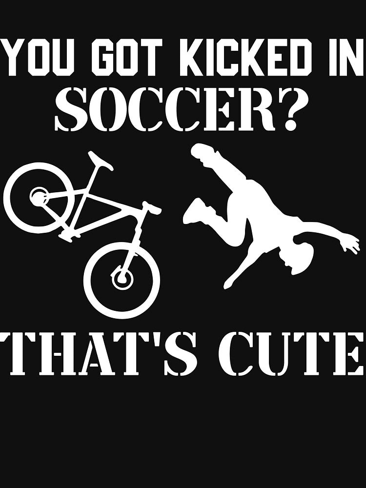 You Got Kicked Soccer That's Cute football vintage retro sports by elizabethdawnn