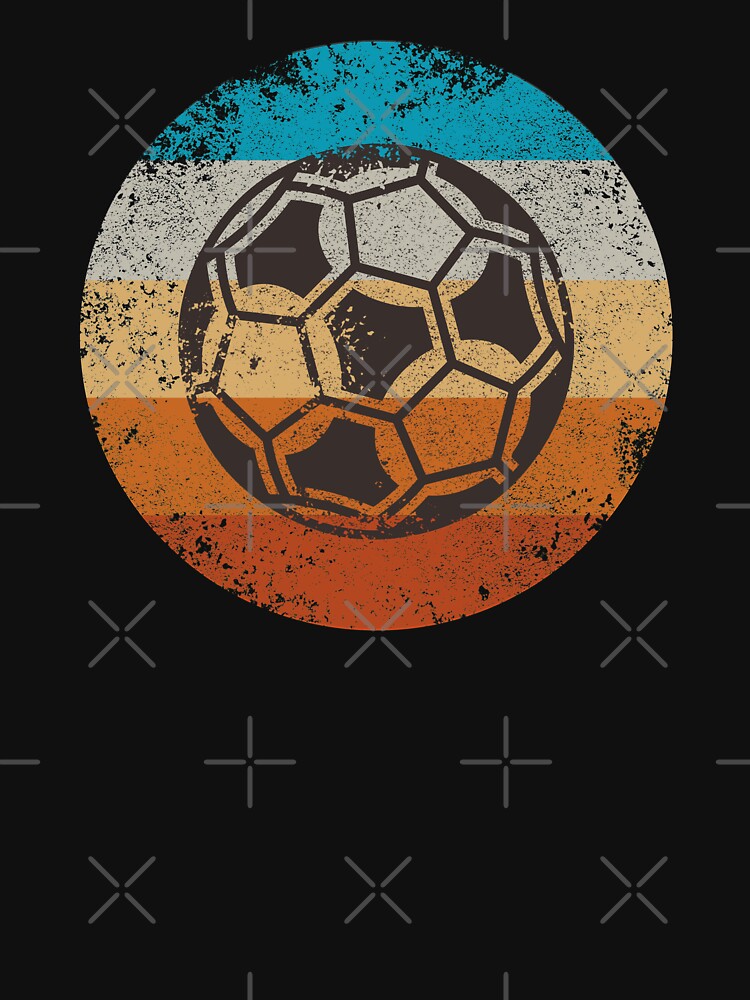 Vintage Sunset Soccer Ball by kraftyesstonian