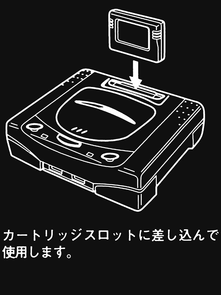 Sega Saturn Diagram (Dark) by exosilver