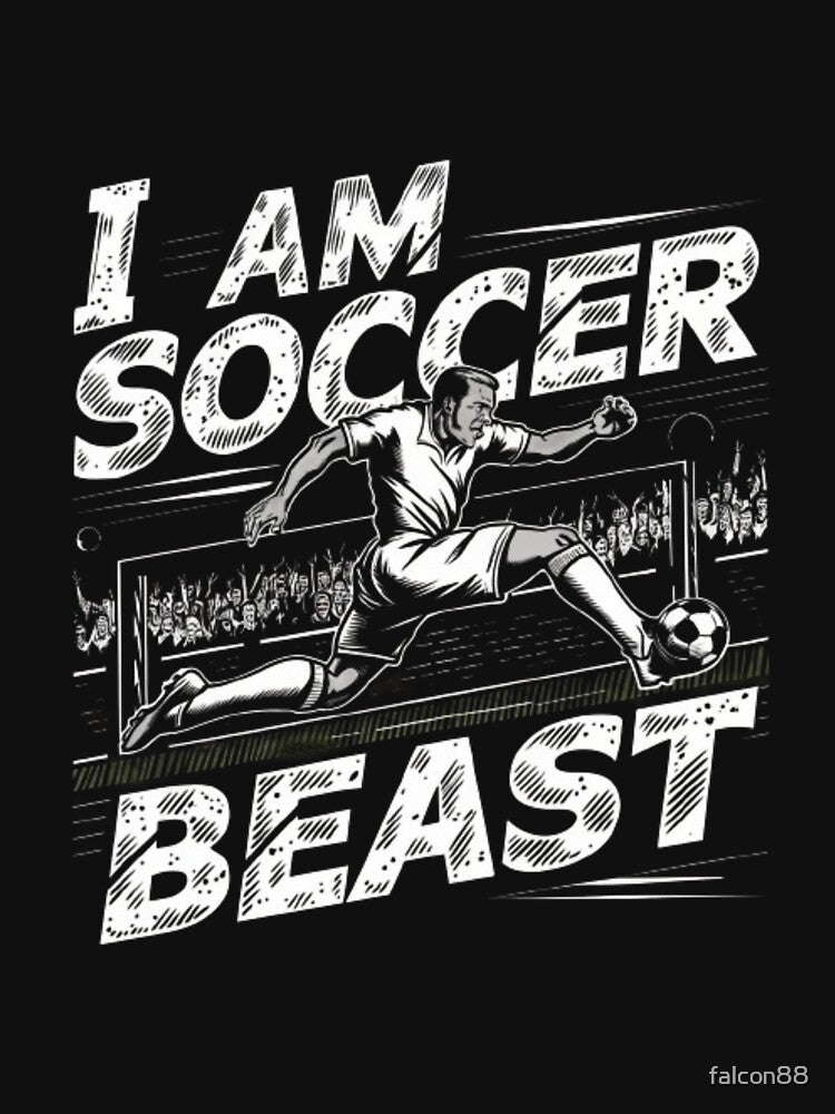 i am soccer beast by Imaginarium of Chaos falcon88