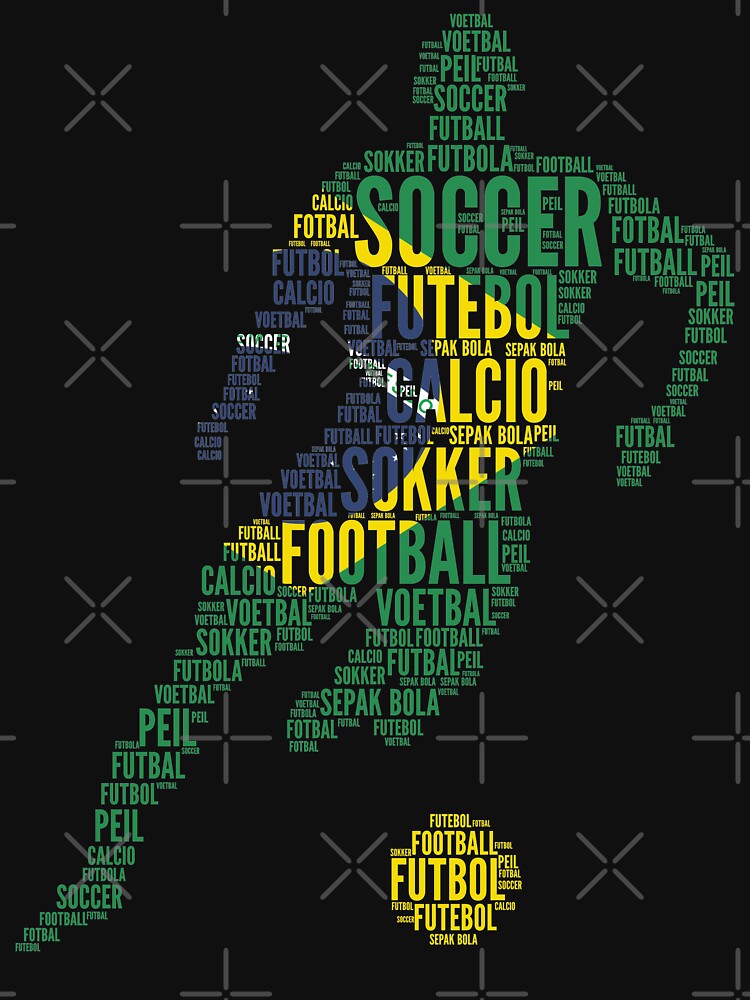 Brasil Soccer Typography by goodspy