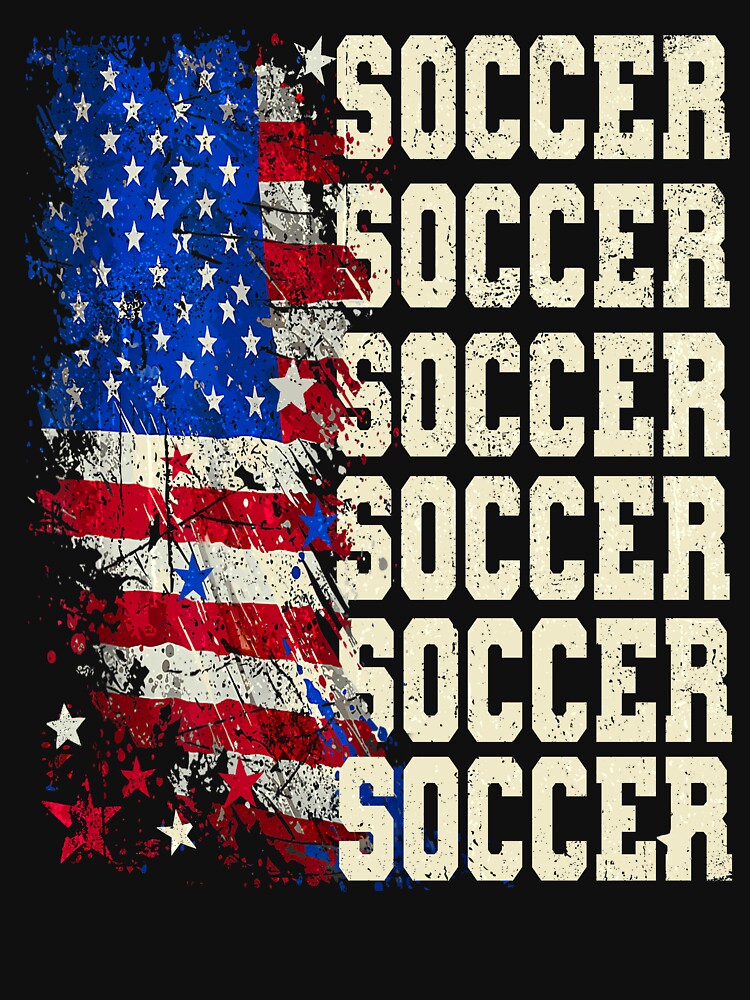 Soccer Vintage Grey Flag Coach Boy Youth by schoolofbullies