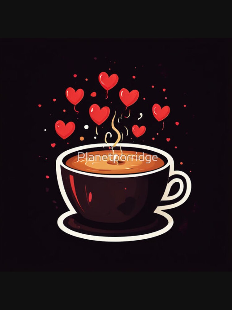 I love Coffee Design by Planetporridge