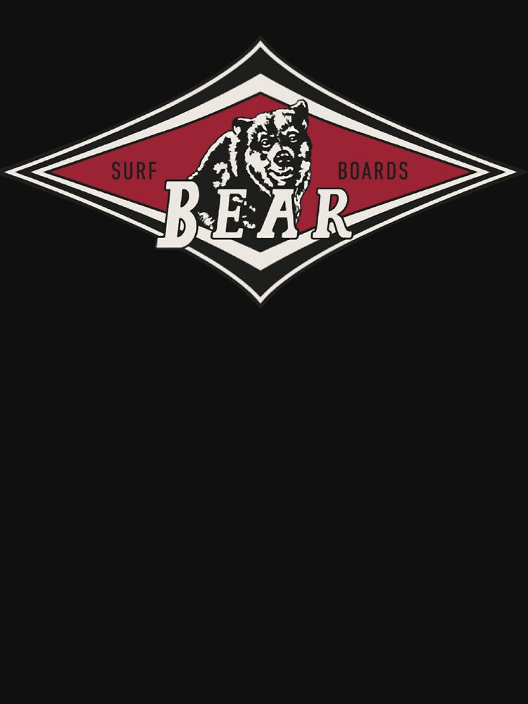 Vintage Surfing Bear Big Wednesday cult Surfboard surf logo diamond retro by MichelleCul