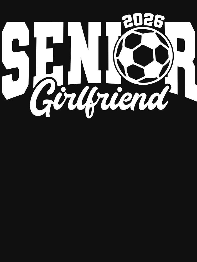 Retro Senior Girlfriend Soccer 2026 Senior Night Soccer Graduation by jakaun