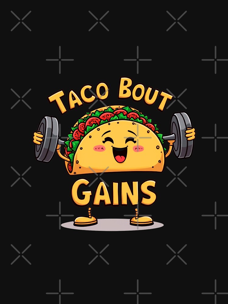 Animated Taco Funny Taco Design Taco Illustration Taco Gains Food Art Taco Character by Paubiz