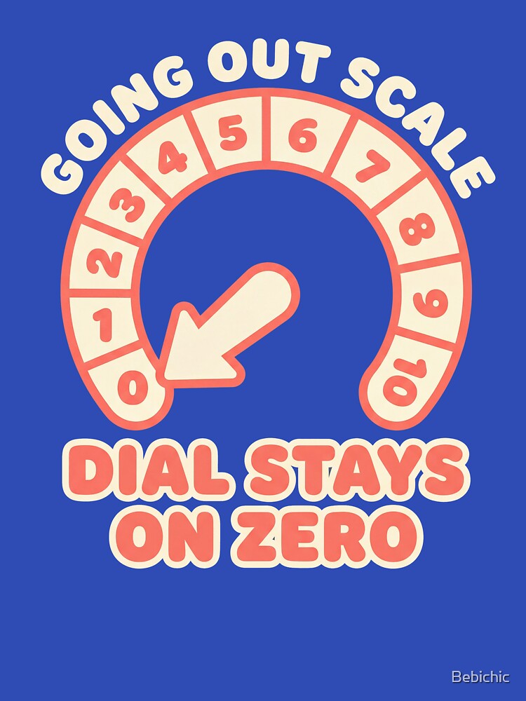 Introvert Going Out Scale - Dial Set to Zero, Permanently by Bebichic