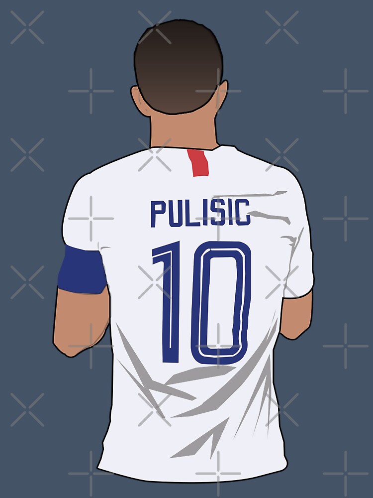 Christian Pulisic USA Minimalist by Hevding