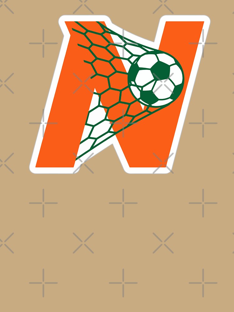 Back of the Net Football Monogram N Goal Style by xmoudx