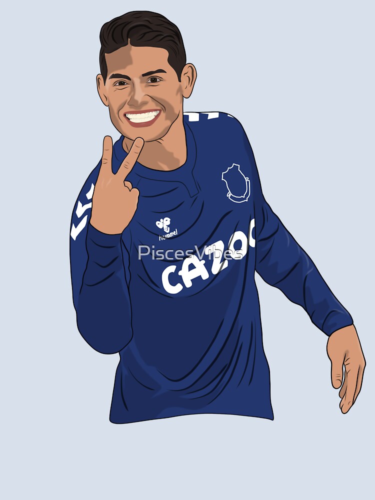 Everton James Rodriguez Goal Celebration 2 fingers up by PiscesVibes