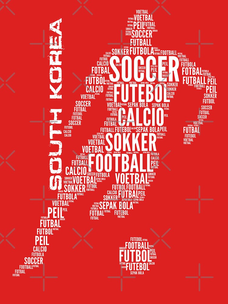 South Korea Football Typography by goodspy