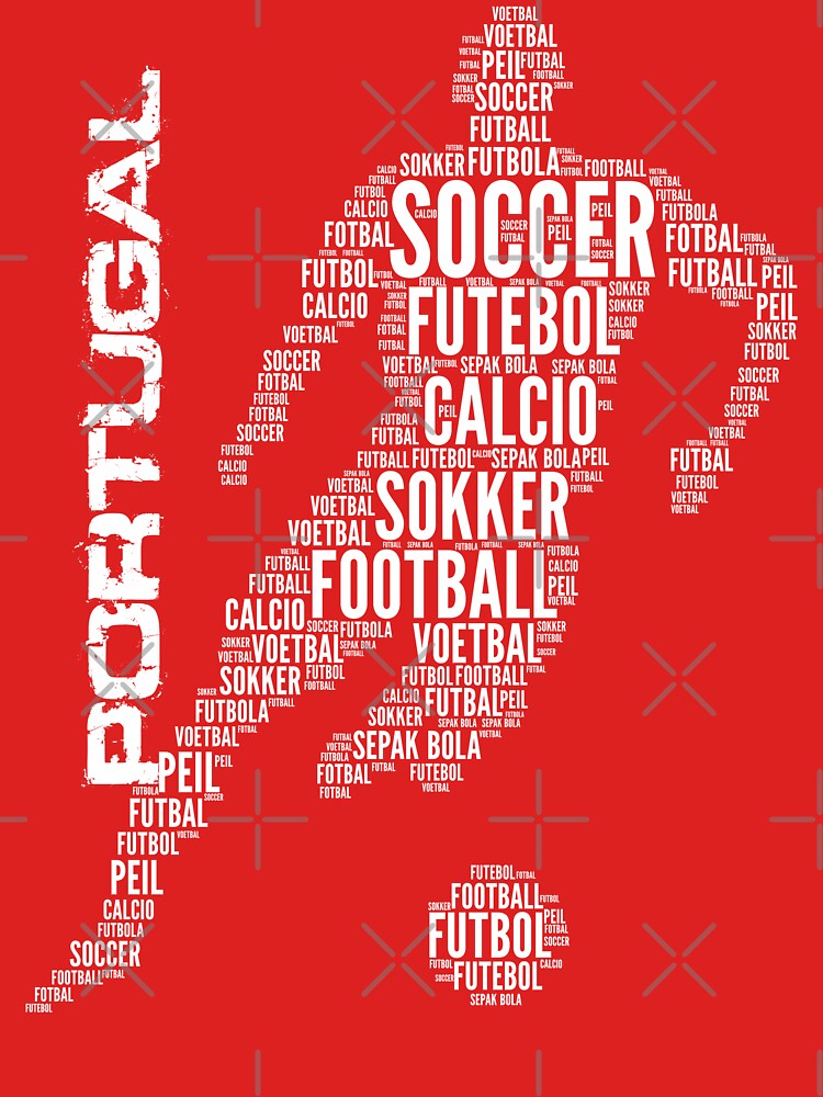 Portugal Soccer Typography by goodspy