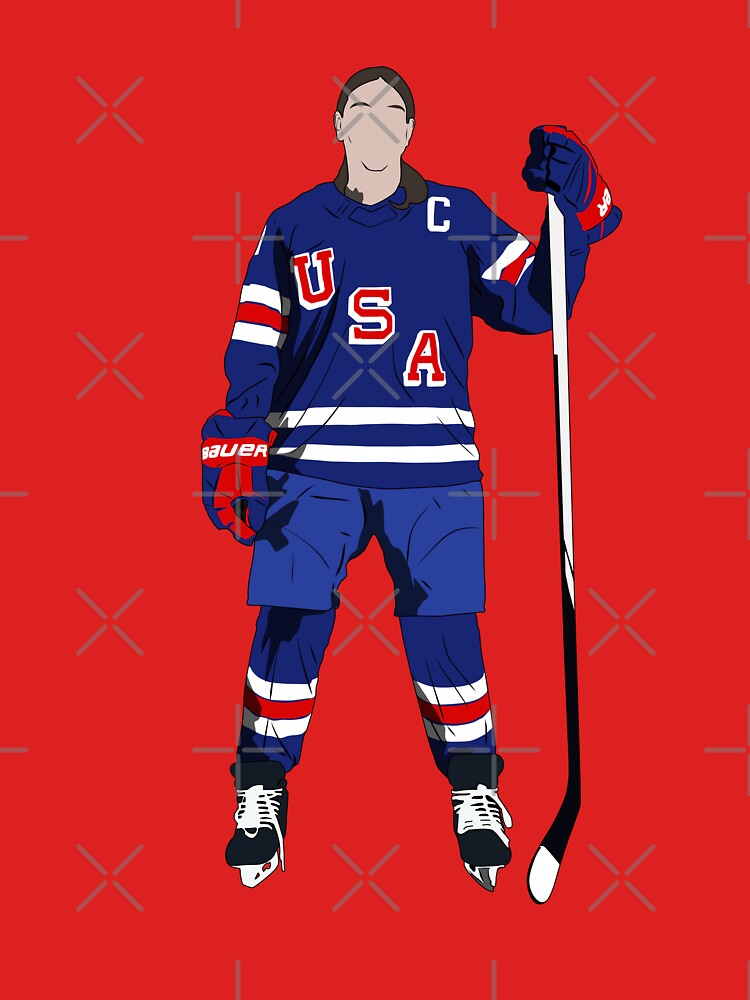 Hilary Knight USA Ice Hockey Minimalist by Hevding