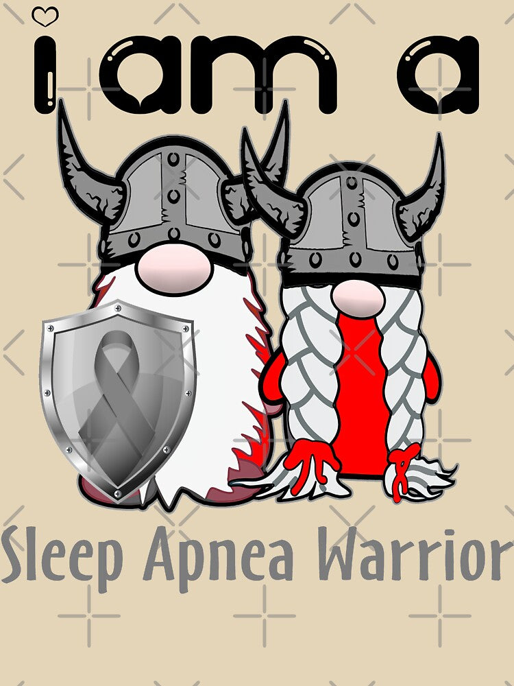 I Am A Sleep Apnea Warrior Support Sleep Apnea Fighter Gift by radianen