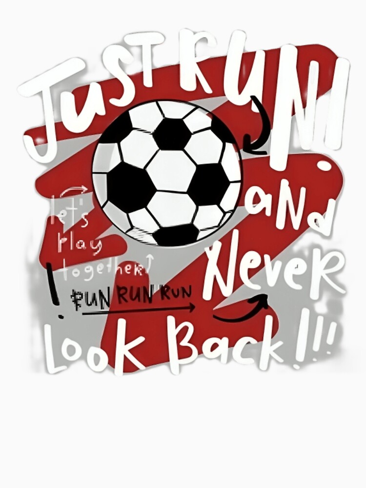 Football ball and typography lettering quote. Vector illustration design for fashion graphics, slogan tees, t shirt prints, posters, stickers. by Kyilestore