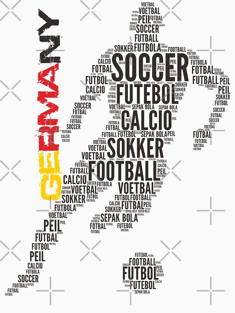 Germany Football Typography by goodspy