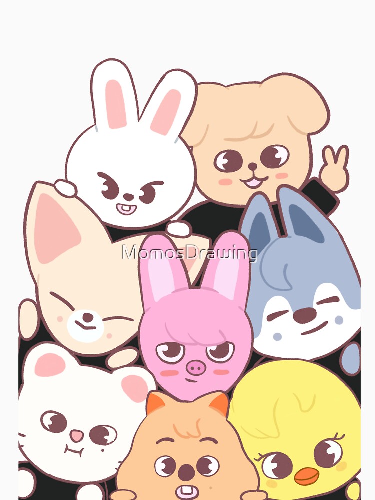 Stray kids - skzoo by MomosDrawing