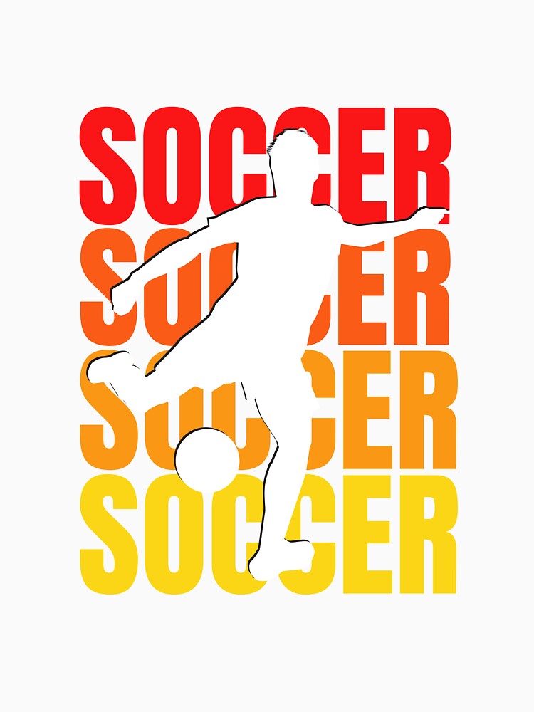 Soccer Typography by Tee Nook